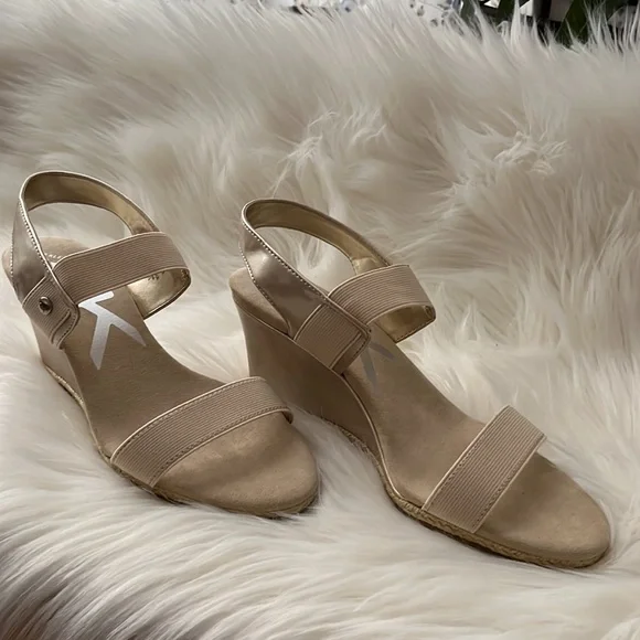 Anne Klein Shoes Anne Klein Sport Womens Wedge Sandal Poshmark